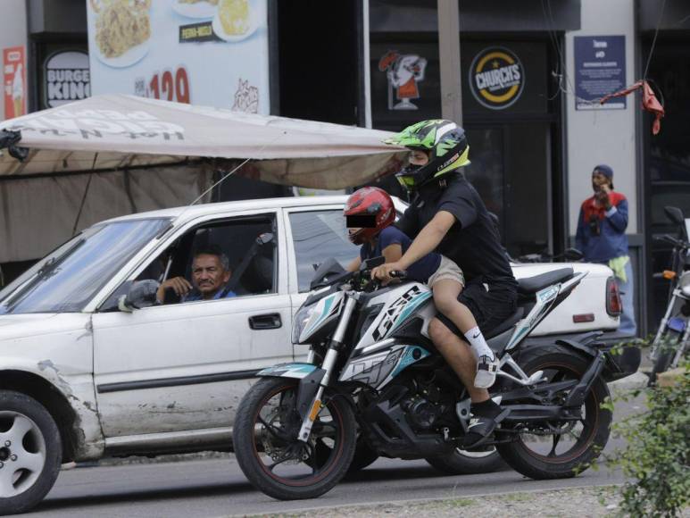 ¿Cuántos niños han muerto a causa de un accidente de motocicleta en Honduras?