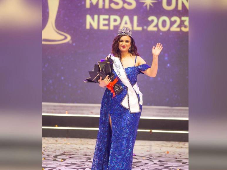 Nepal hace historia al enviar a primera mujer “curvy” al Miss Universo