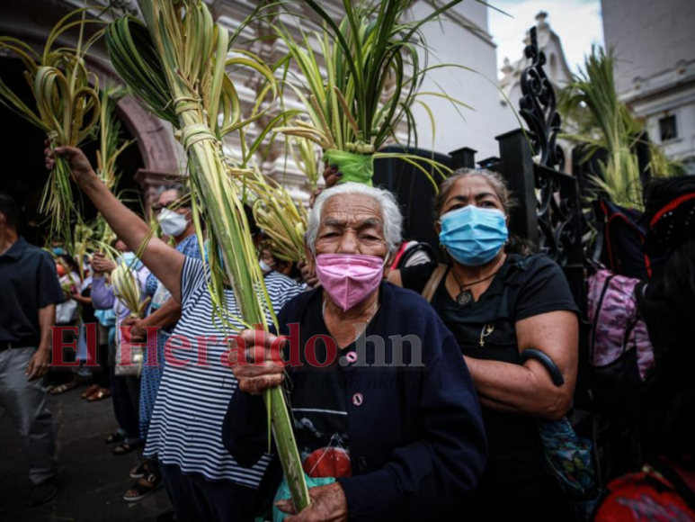 Los rostros de amor, fe y devoción que marcaron el inicio de Semana Santa en Tegucigalpa