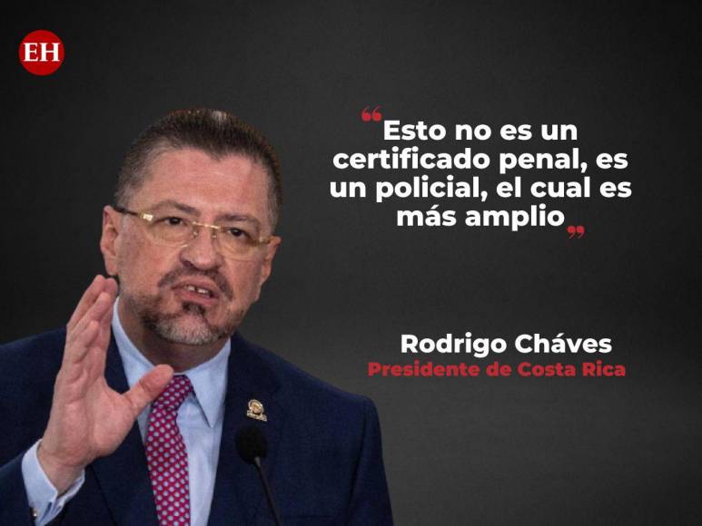 “¡Se acabó el problema!”: Presidente de Costa Rica tras anuncio de suspensión de visas