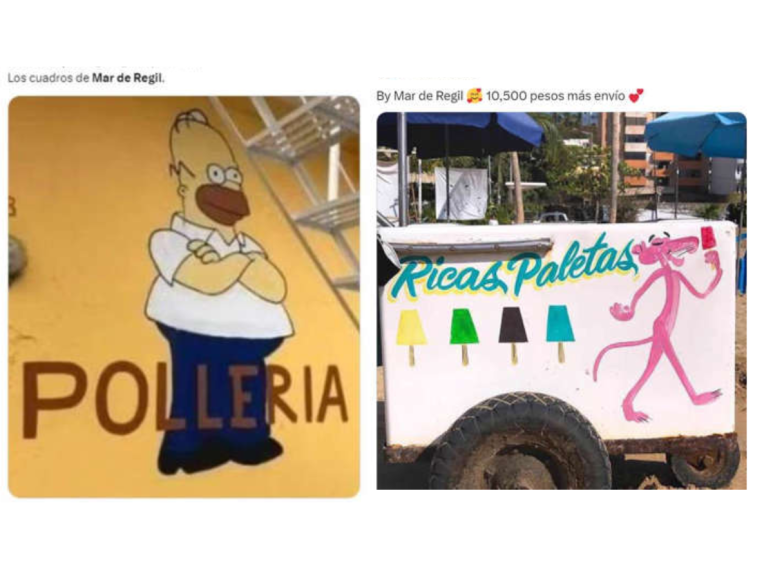 Los mejores memes que generaron las costosas pinturas de Mar de Regil