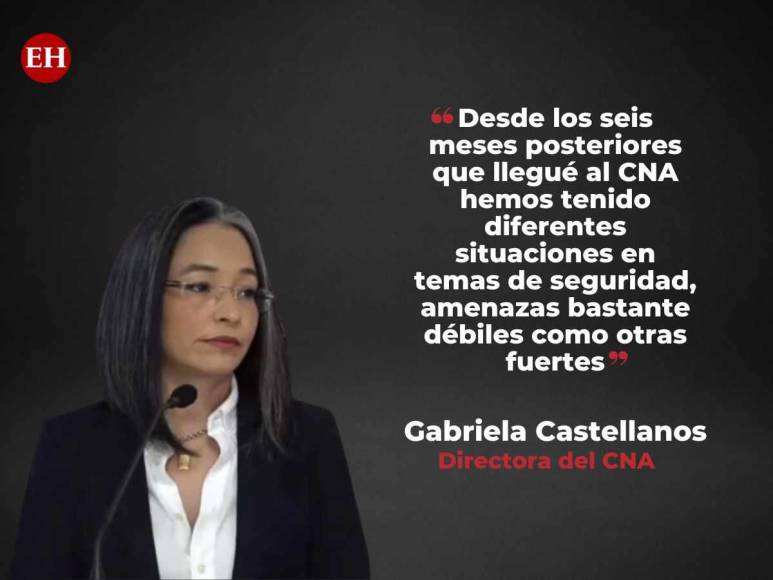 Las frases de Gabriela Castellanos sobre su salida de Honduras tras recibir amenazas