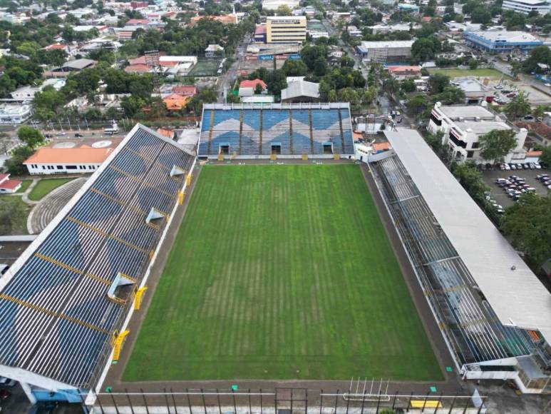 Estadio Morazán está en pésimas condiciones pese a millonaria inversión