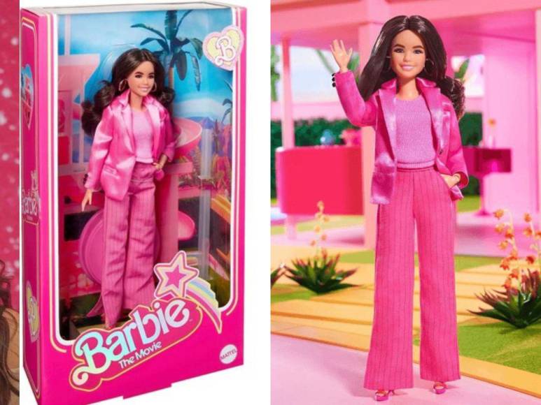 Así luce la muñeca Barbie inspirada en la actriz hondureña America Ferrera