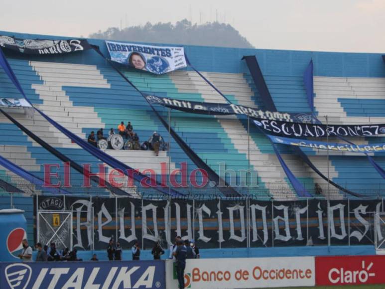 Belleza, seguridad y un estadio vacío en el clásico Motagua vs. Olimpia (FOTOS)