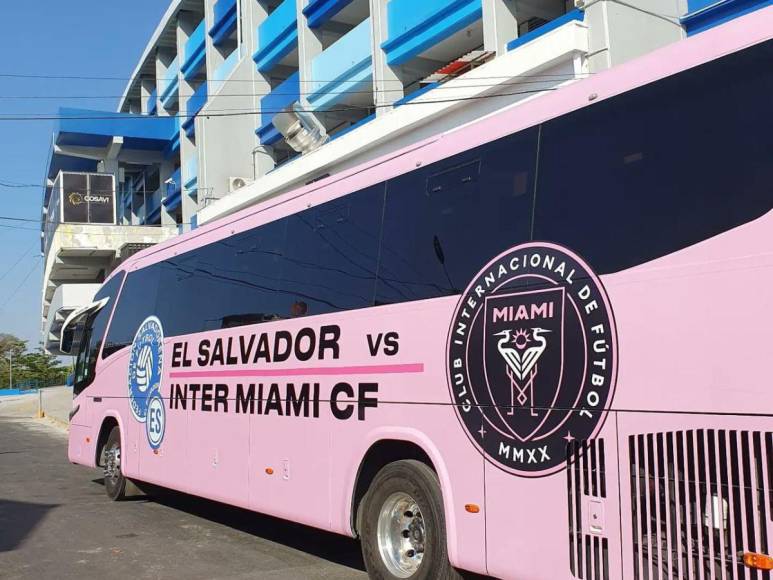 Messi ya está en El Salvador junto a Ruiz, Suárez y Busquets del Inter Miami