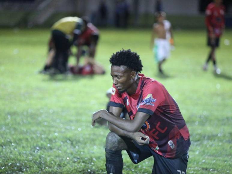 Así celebró el triunfo Juticalpa FC tras ascender a primer a división