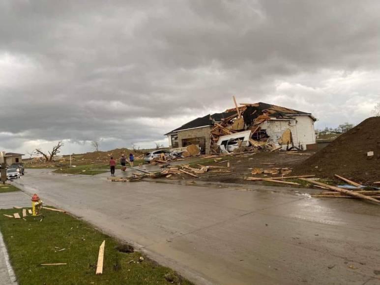 Daños, heridos y alerta en EUA tras tornados en Nebraska y Iowa