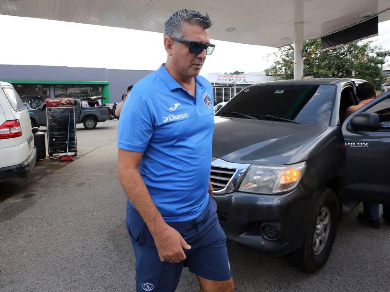 Fotos: Motagua rumbo al partido de ida con Olancho en el Apertura 2023