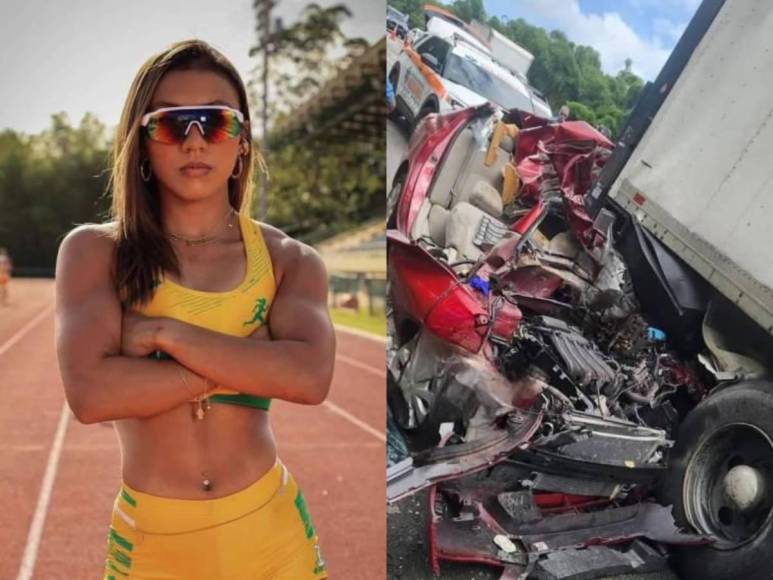 Nadesha Pacheco, la atleta que murió en trágico accidente automovilístico