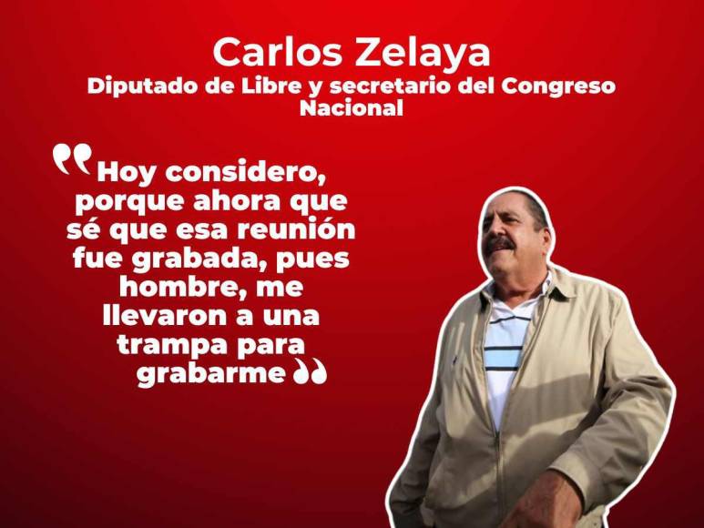 Carlos Zelaya afirma que reunión con narcos fue una “trampa”