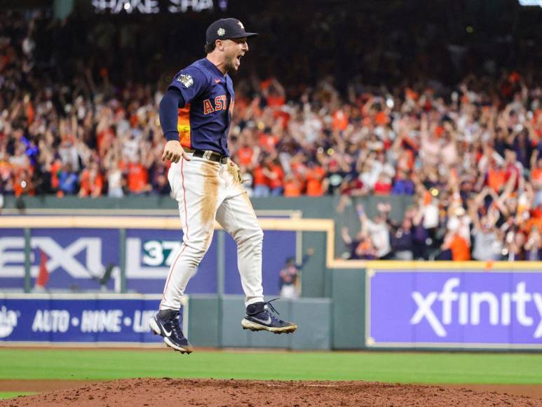 Así celebraron los Astros de Mauricio Dubón el título de la Serie Mundial