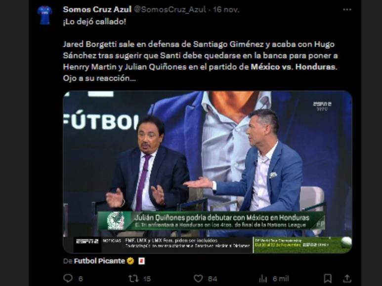 Faitelson tira dardo y los medios se preparan para el Honduras-México