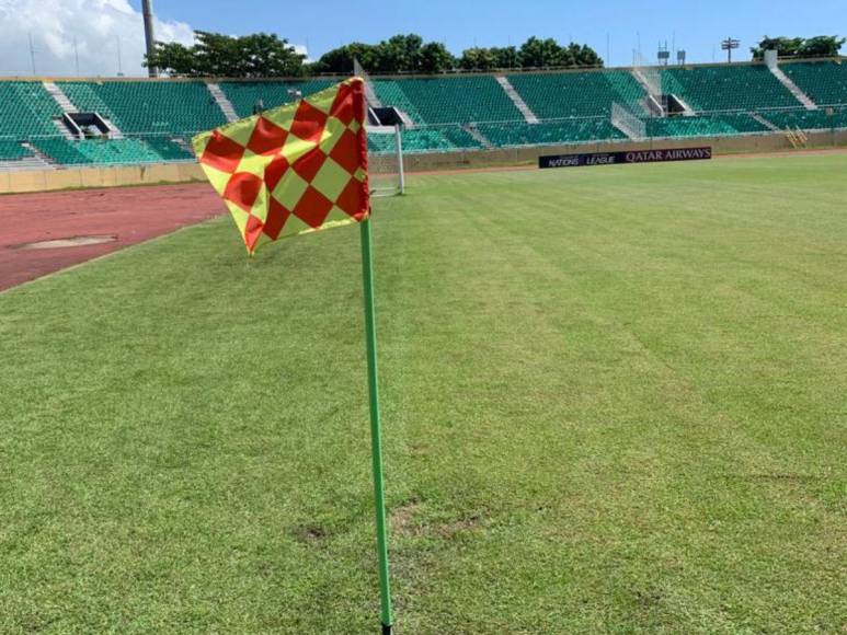 Con césped impecable y algunos descuidos: así es el Félix Sánchez, estadio donde Honduras enfrentará a Cuba