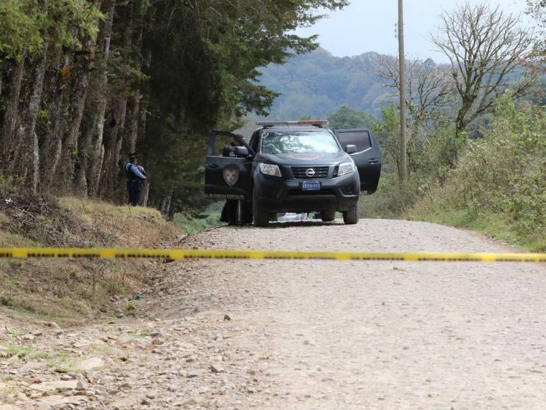 Las imágenes que dejó enfrentamiento entre policías y pandilleros en Azacualpa