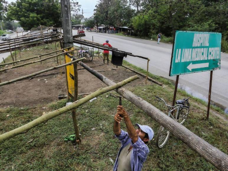 Inundaciones, desplazamientos y preparativos: Los primeros efectos del huracán Julia en Honduras