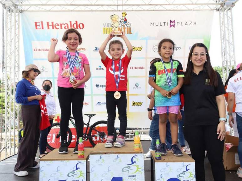 Los rostros de los pequeños campeones de la Vuelta Infantil 2022