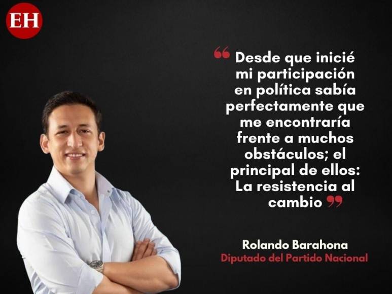 “Yo soy nacionalista, pero antes hondureño”: Frases del diputado Rolando Barahona, antagónico dentro de la bancada del PN