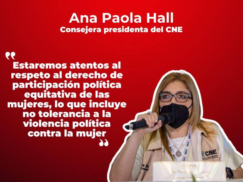 Frases de la consejera del CNE durante la convocatoria a las primarias