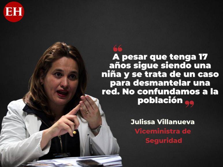 Frases de Julissa Villanueva sobre el caso de Gary Johnston