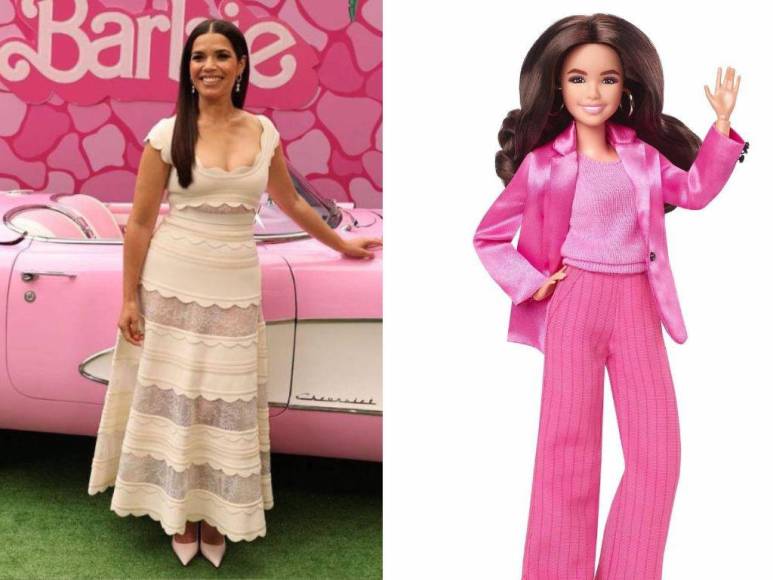 Así luce la muñeca Barbie inspirada en la actriz hondureña America Ferrera