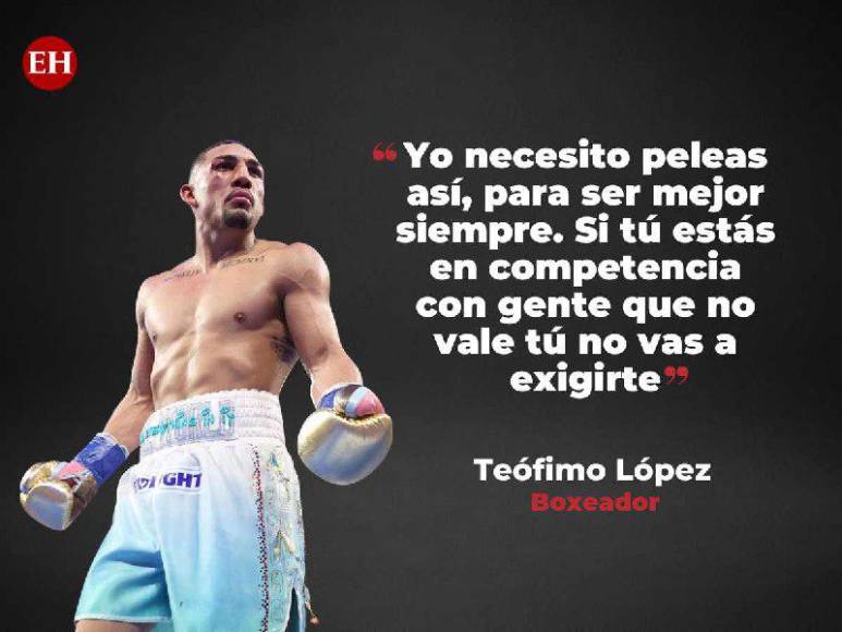 “Para mí todo es Dios”: Las frases de Teófimo López, nuevo campeón de peso superligero