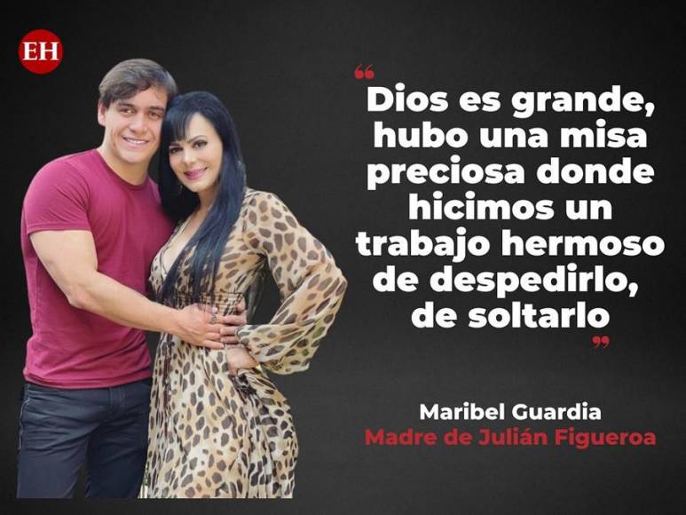 Maribel Guardia relata la dura despedida a su hijo Julián Figueroa