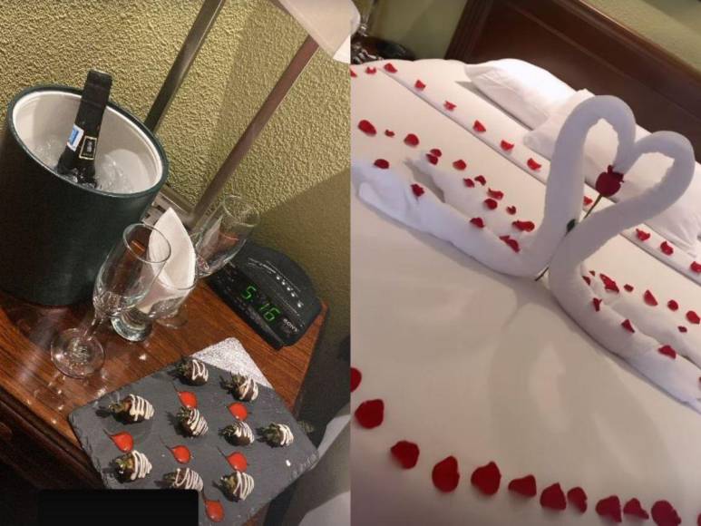 Regalos, citas románticas y en pareja disfrutaron las famosas hondureñas del Día de San Valentín