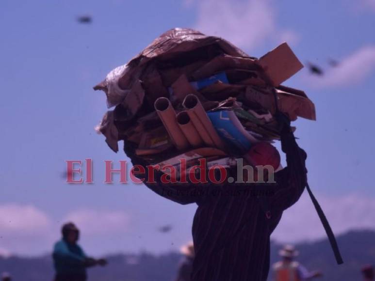 El reflejo del sufrimiento en el rostro de los pepenadores del Crematorio (Fotos)