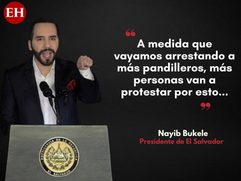 Las advertencias de Nayib Bukele a los pandilleros en El Salvador