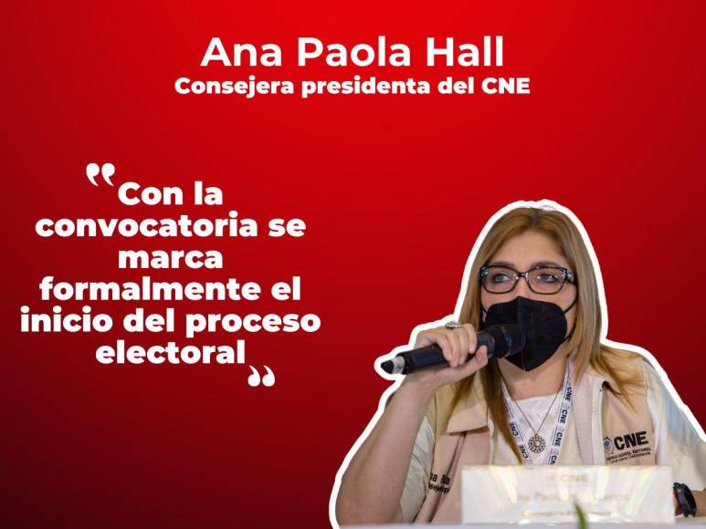 Frases de la consejera del CNE durante la convocatoria a las primarias