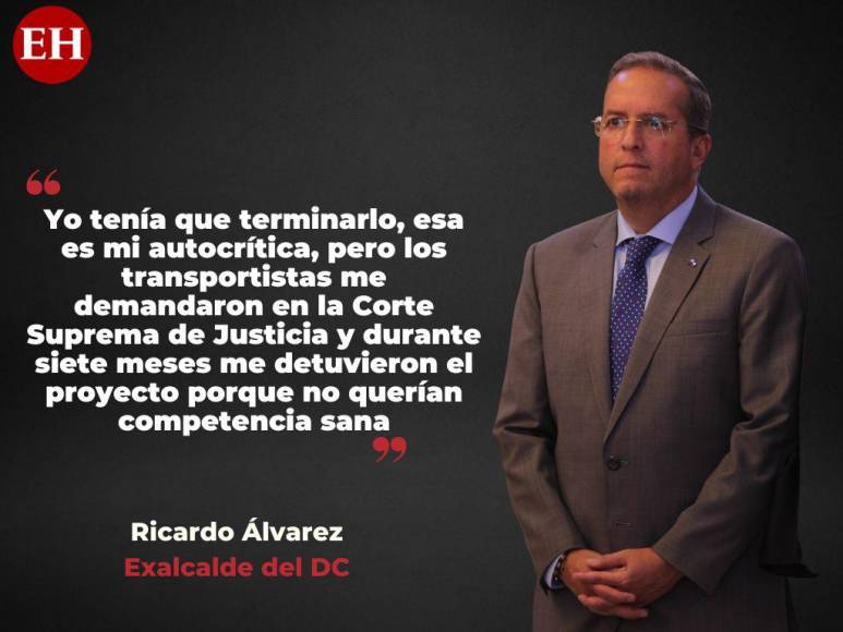 Las frases de Ricardo Álvarez tras cancelación del Trans-450 en la capital