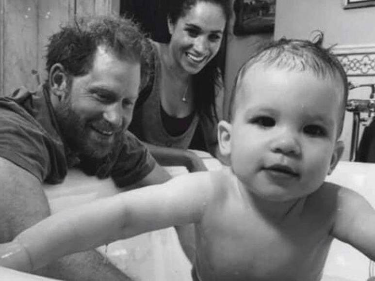 Las tiernas fotos de los hijos de Meghan Markle y el príncipe Harry