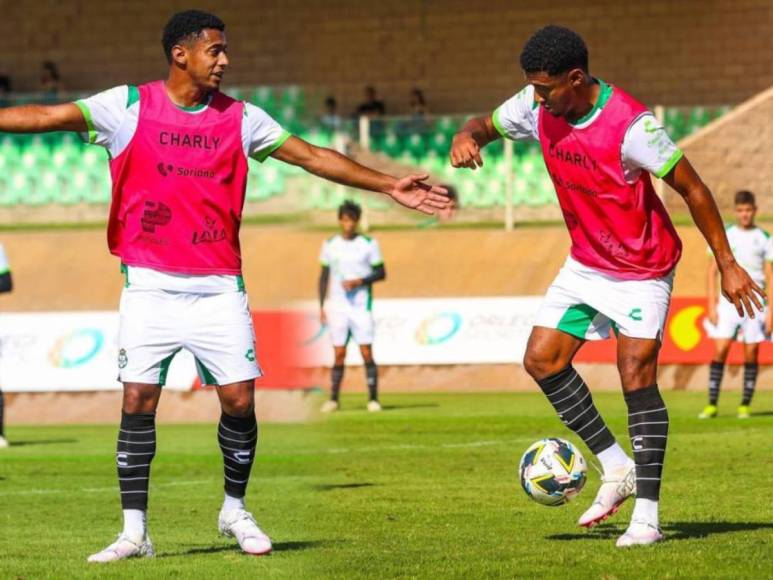 Antony “Choco” Lozano realiza su primer entrenamiento con el Santos Laguna de México