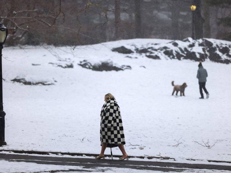 Las imágenes que dejan las tormentas de nieve que azotan Estados Unidos este fin de semana