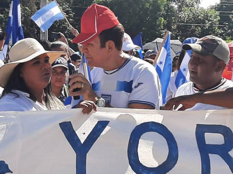 Olanchito dice ‘Libre nunca más’: imágenes de la marcha ‘Por Honduras’