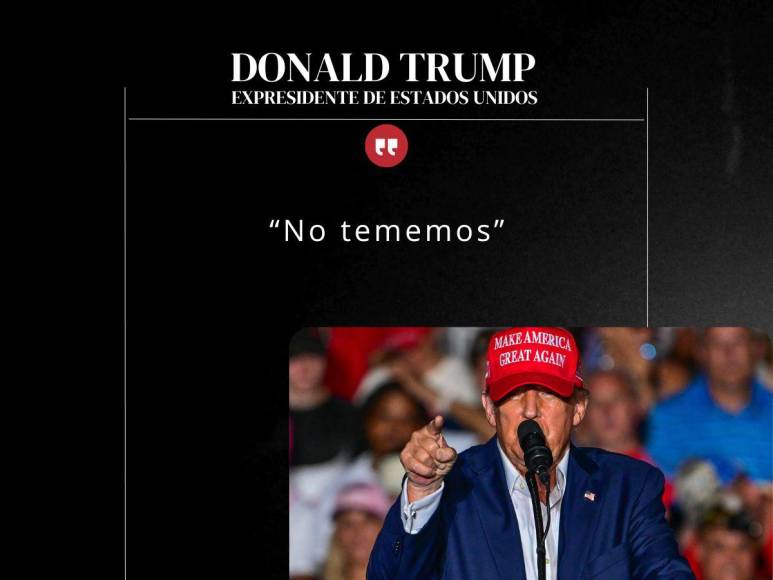 Las frases de Donald Trump tras el atentado en su contra en Pensilvania