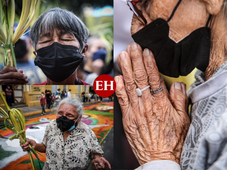 Los rostros de amor, fe y devoción que marcaron el inicio de Semana Santa en Tegucigalpa