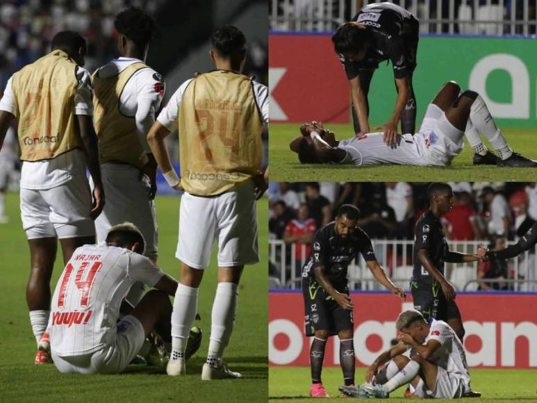 Así salieron jugadores del Olimpia tras eliminación de Copa Centroamericana