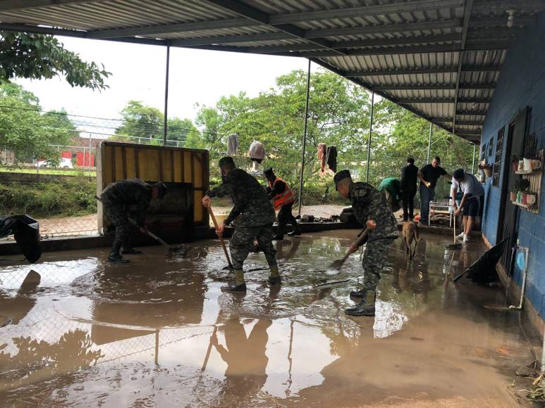 Más de 200 personas son evacuadas en Comayagua y Siguatepeque por inundaciones