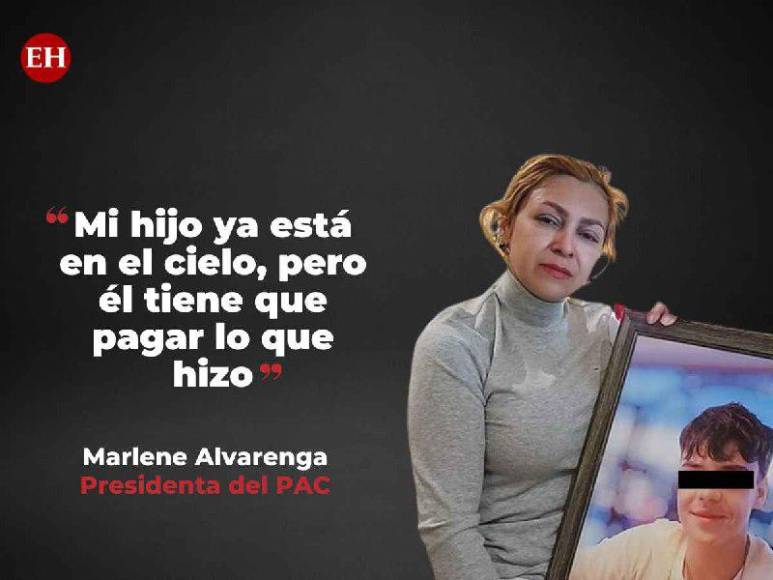 Las crudas frases de Marlene Alvarenga contra Salvador Nasralla por la muerte de su hijo