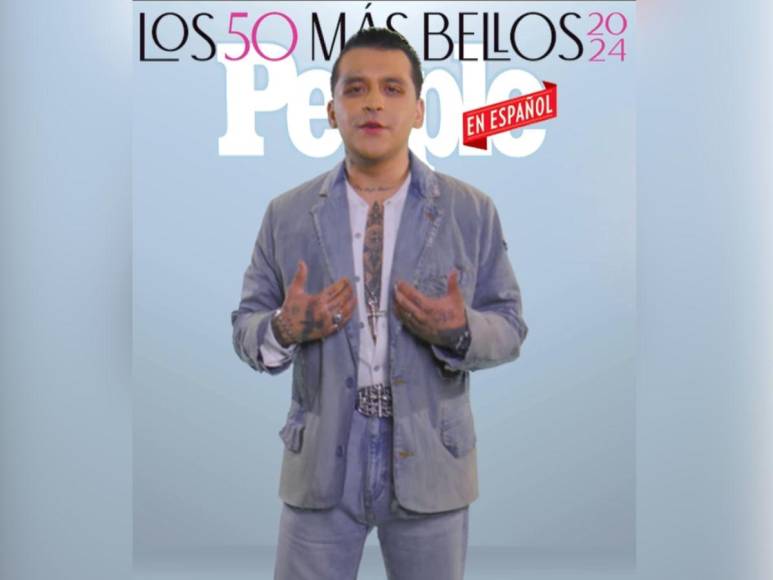 Christian Nodal entre los “50 más bellos” 2024, según revista People en Español