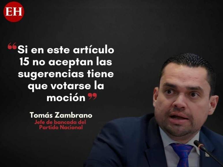 “Libre quiere una Corte que obedezca a sus intereses”: Tomás Zambrano sobre ley para elección de Junta Nominadora