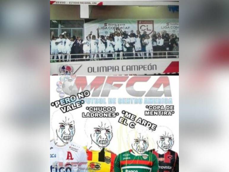 Memes destrozan al Alajuelense, a Coito y hasta al Motagua tras triunfo de Olimpia