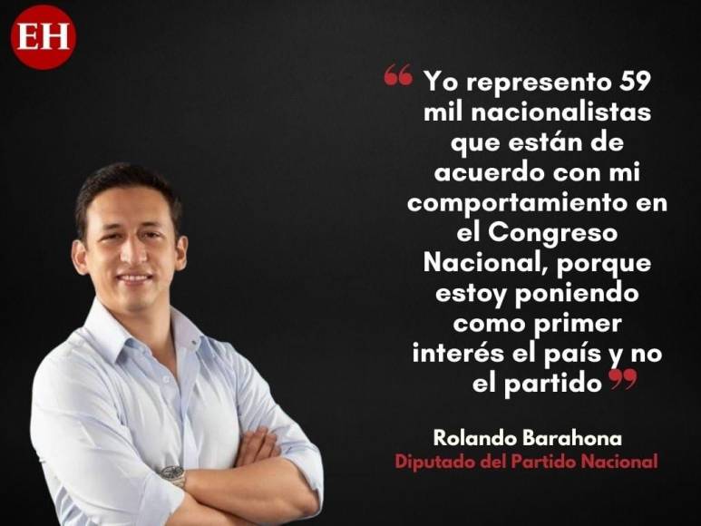 “Yo soy nacionalista, pero antes hondureño”: Frases del diputado Rolando Barahona, antagónico dentro de la bancada del PN