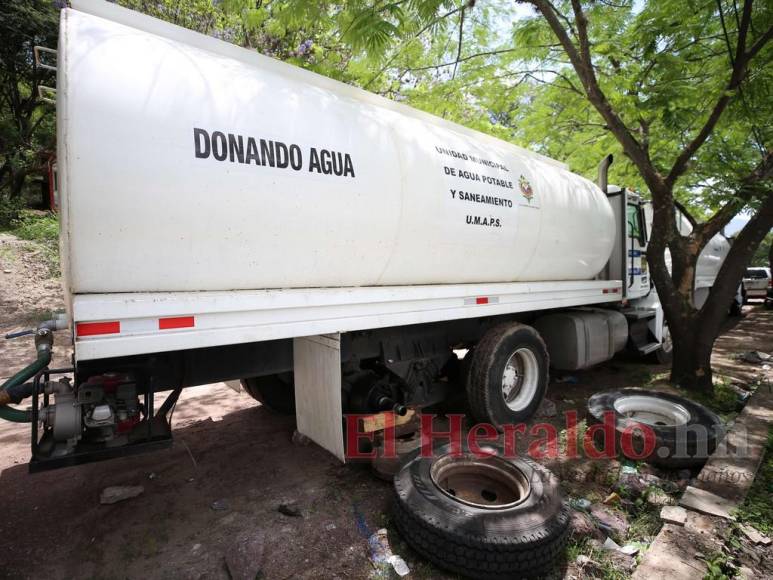 Enorme flota de cisternas en Alcaldía de Tegucigalpa evidencian abandono y descuido