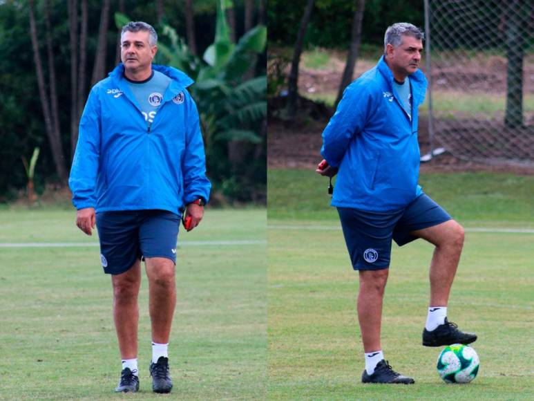 ¡De regreso al Nido! El primer entrenamiento de Diego Vázquez en Motagua