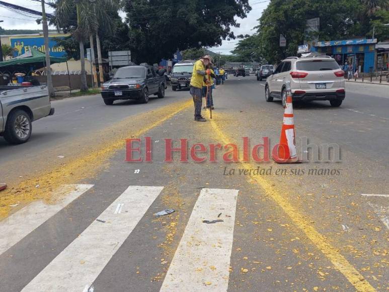 ¿Por qué se destruyó la rotonda de Loarque, en la salida al sur de la capital?