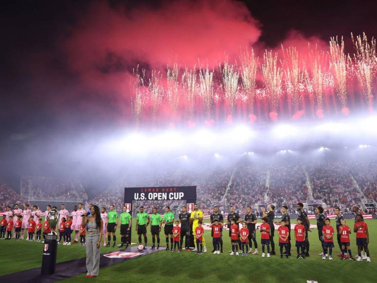 Beckham, Zidane e Infantino: las figuras presentes en la final de la US Open Cup