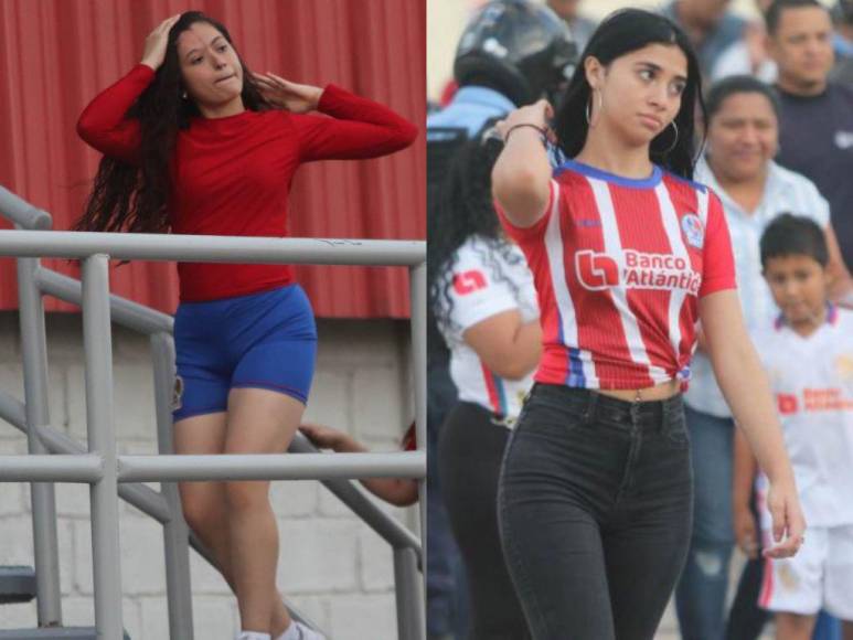 Las bellas aficionadas que llegaron al estadio Carlos Miranda para disfrutar del Olimpia vs Marathón